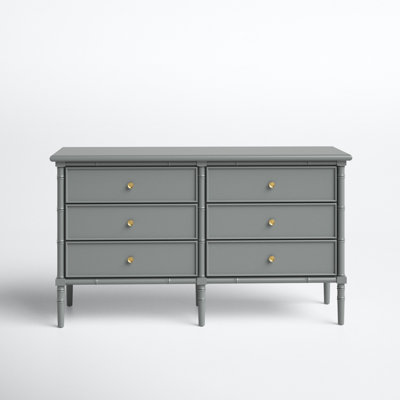 Lorretta 6 Drawer Double Dresser by Joss and Main