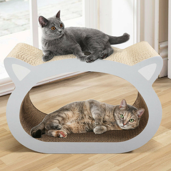 cardboard cat scratcher lounger