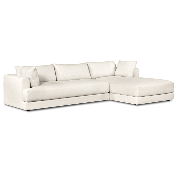 Joss and Main Kahn 122" Wide Sofa & Chaise