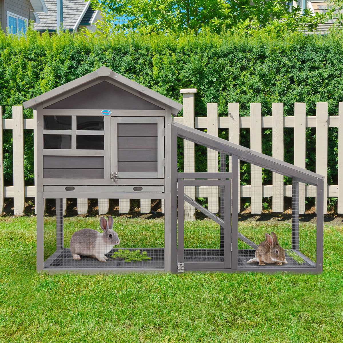 rabbit hutch fox proof