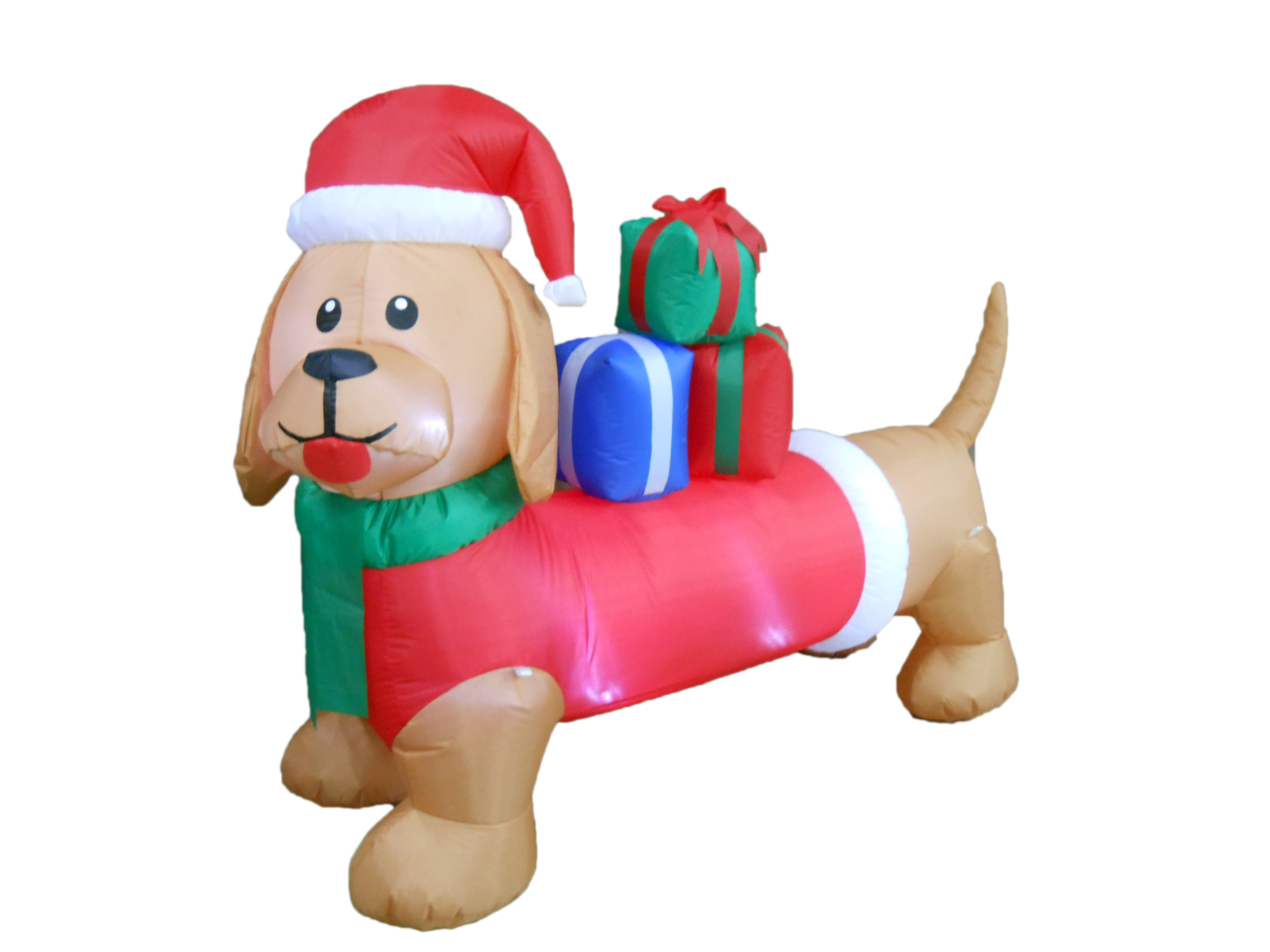 The Holiday Aisle® Décoration Gonflable Pour Chien De Noël Long & Reviews |  Wayfair.ca