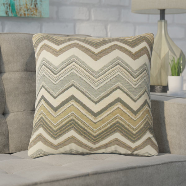 zig zag throw pillows