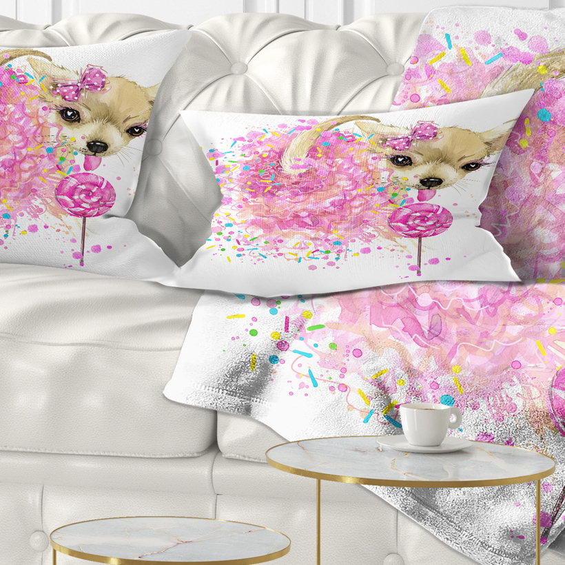 dog themed pillows