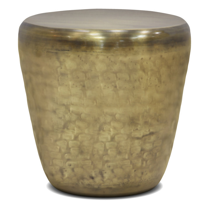 Brayden Studio Attleboro Drum End Table