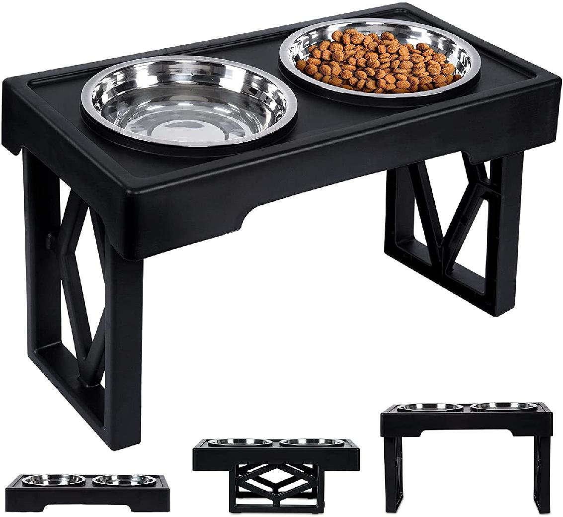 raised dog bowls for large breeds