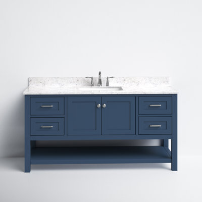 Warburton 60" Single Bathroom Vanity Set by Joss and Main