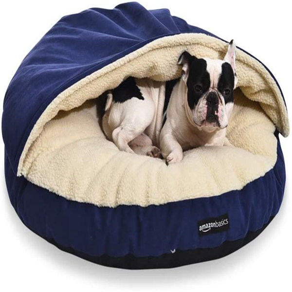 cave style dog bed