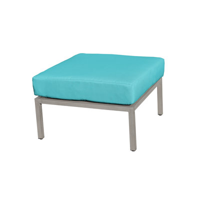 Wrenshall Outdoor Ottoman with Cushion by Joss and Main