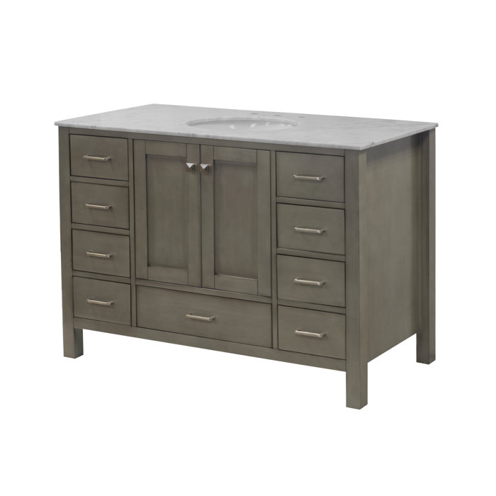 Joss and Main Tilford 48" Single Bathroom Vanity Set
