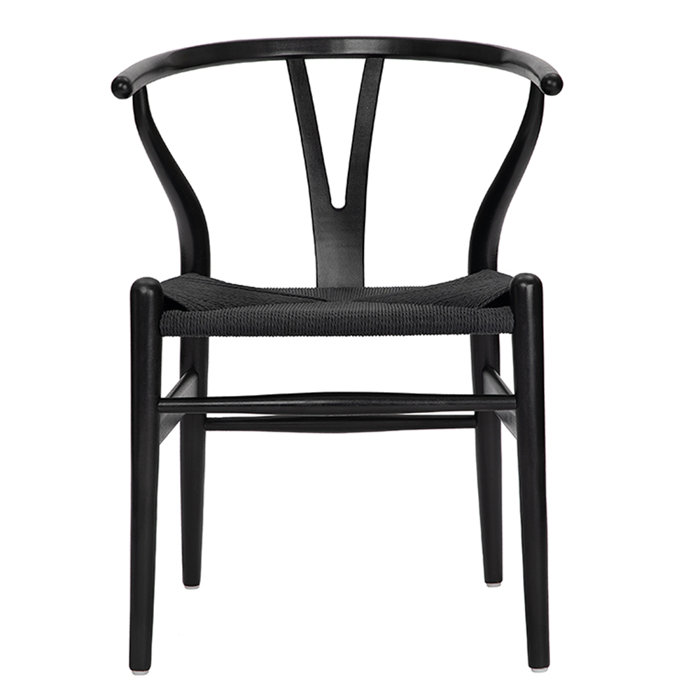Corrigan Studio Gunnur Solid Wood Stacking Side Chair