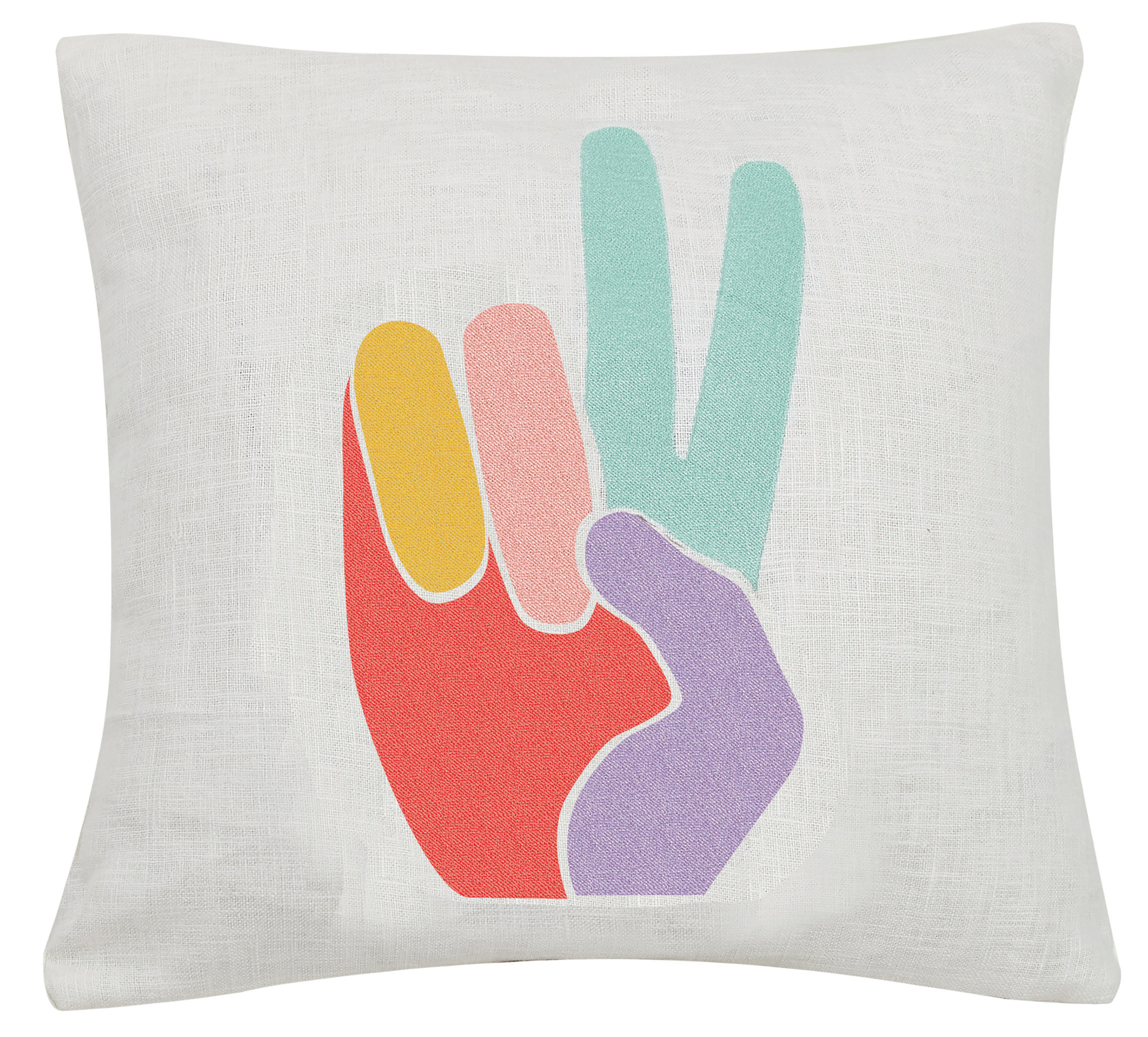 peace throw pillow