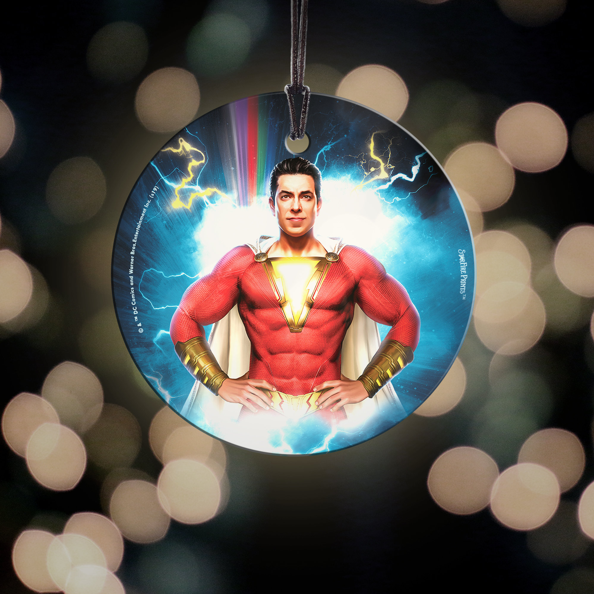 Trend Setters Starfire Prints Dc Comics Shazam Superhero Suncatcher