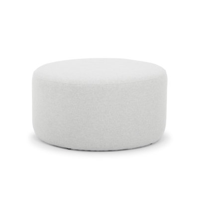 Mila 24" Wide Round Cocktail Ottoman by AllModern