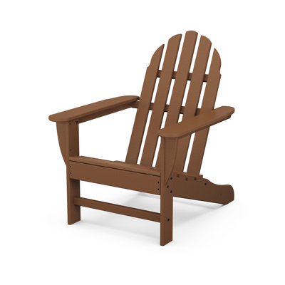 Classic Adirondack Plastic Chair by POLYWOOD