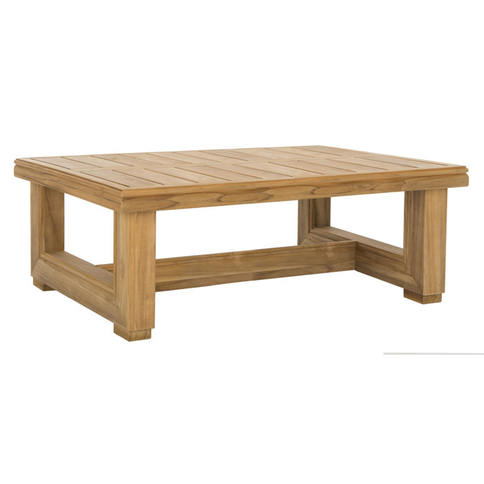 Joss and Main Ortega Teak Coffee Table