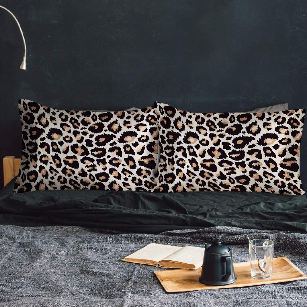 leopard print pillow cases