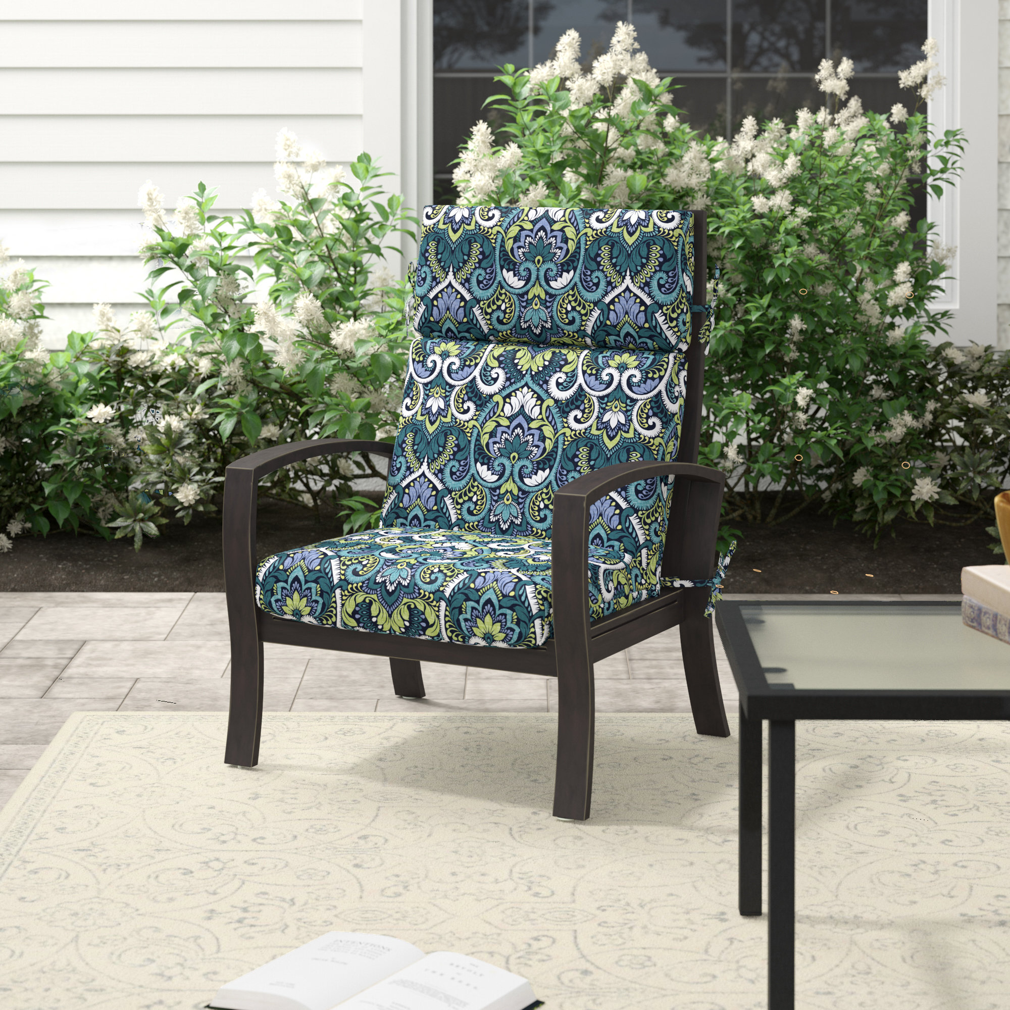 rectangular outdoor seat cushions