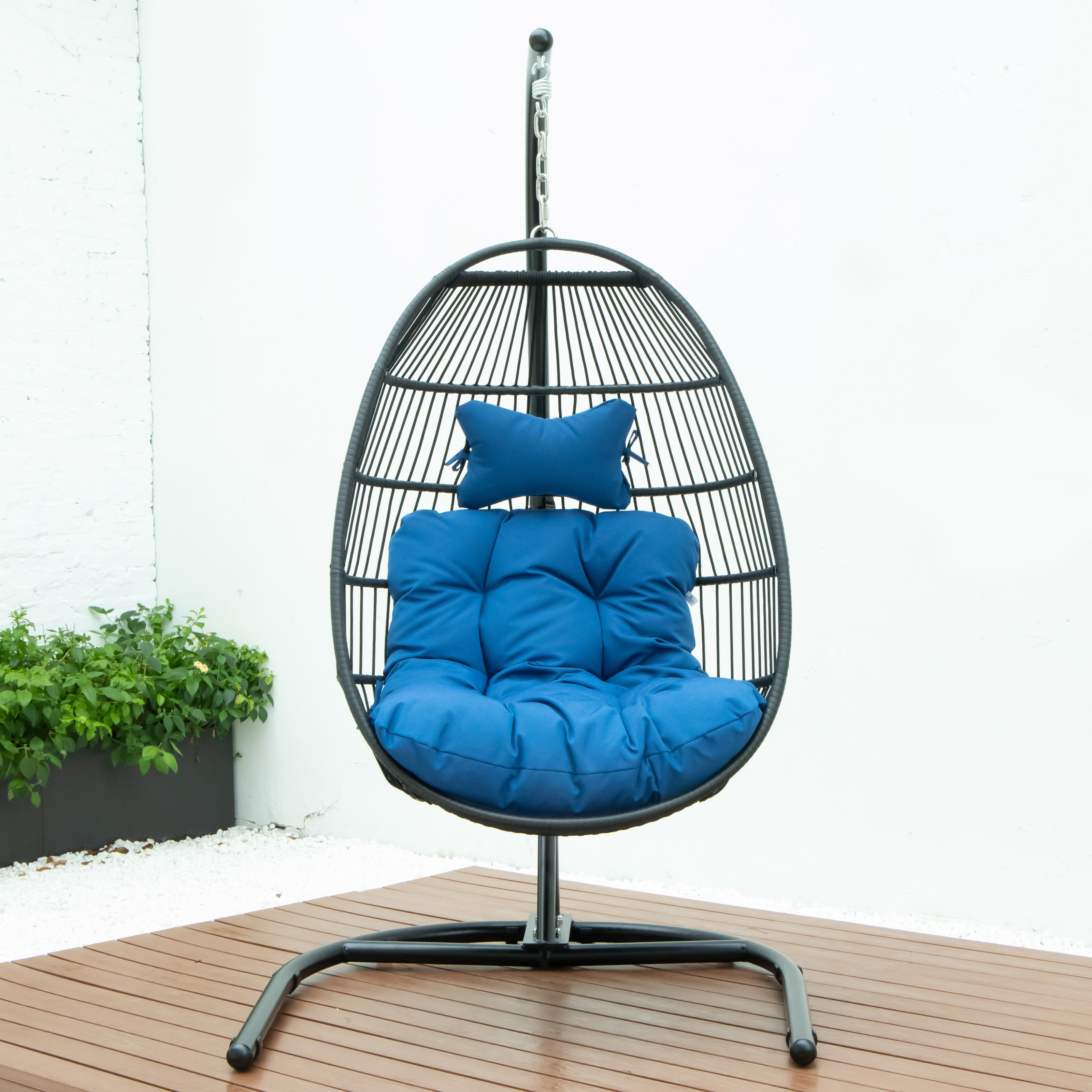 single porch swing chair