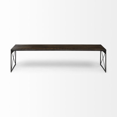 Kennemer Wood Bench by Joss and Main