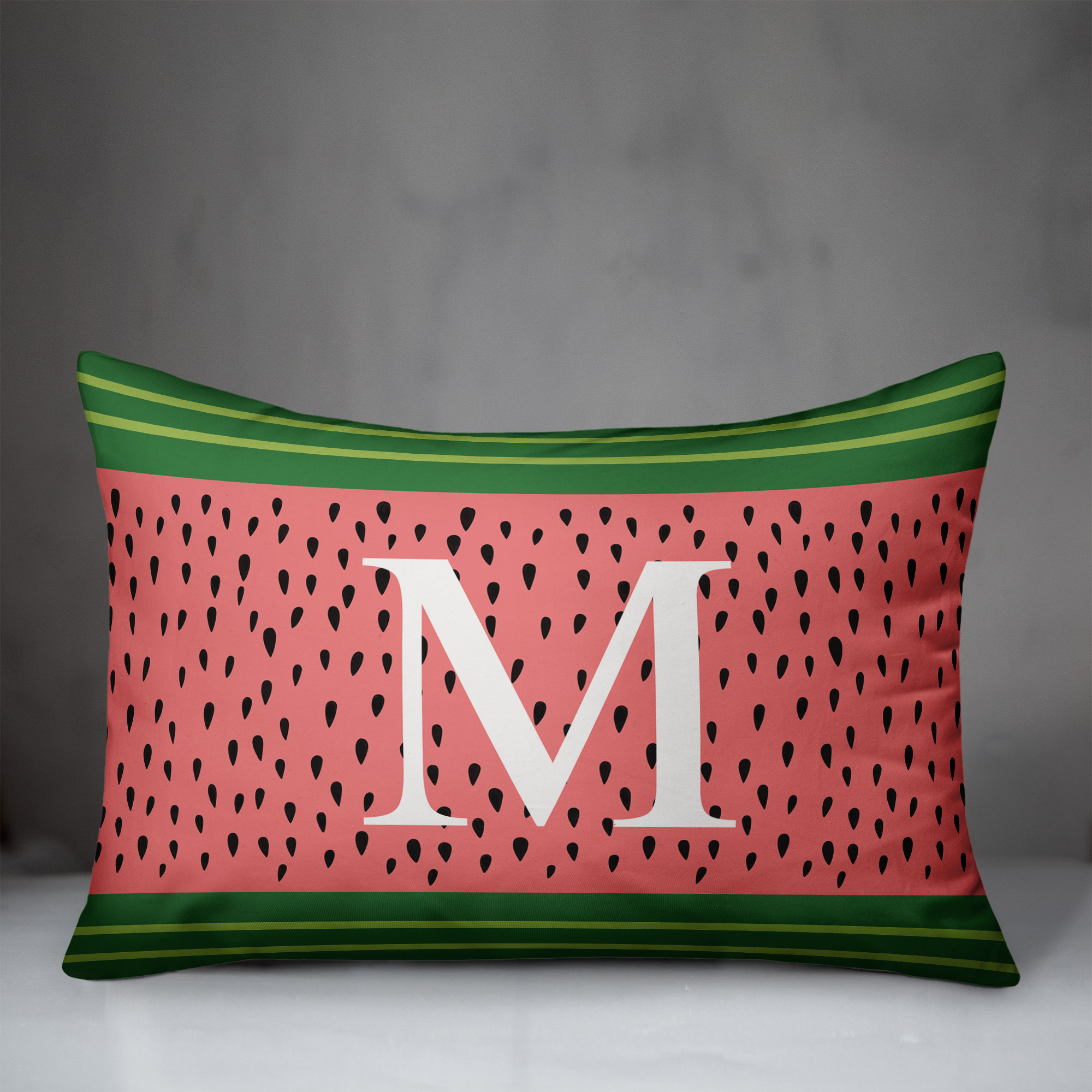 personalized lumbar pillow