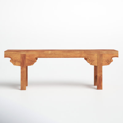 Lanier Wood Bench by Joss and Main