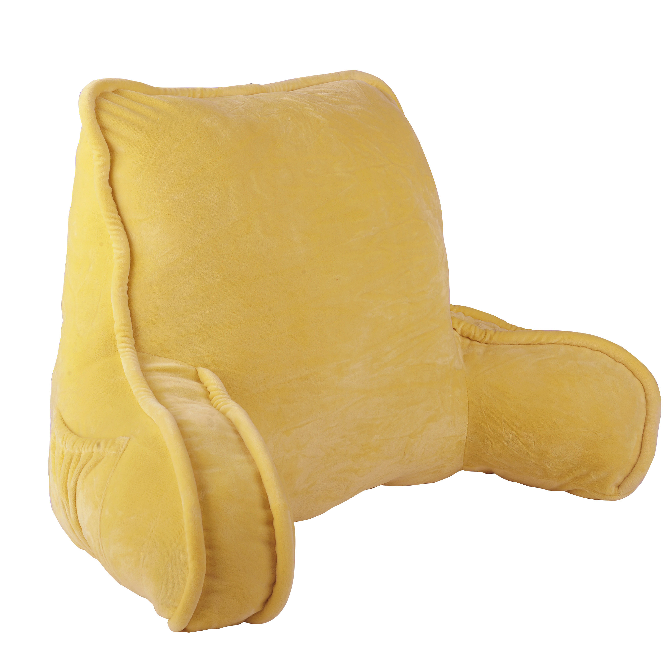 plush bed rest pillow