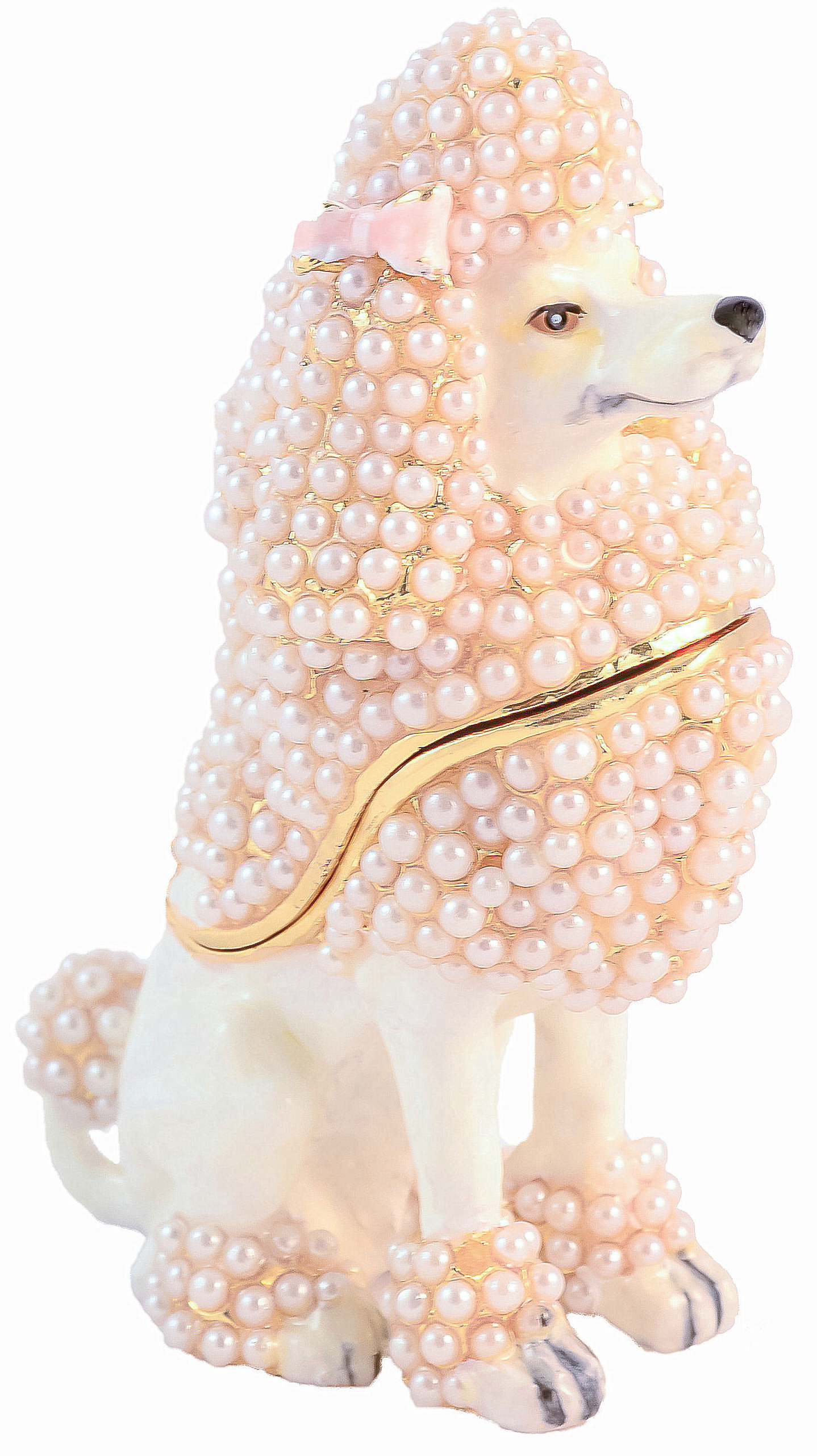 poodle trinket box