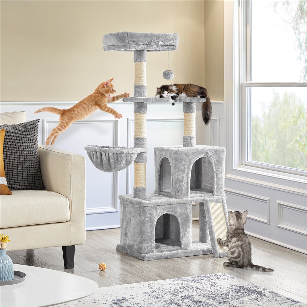 plush cat tree