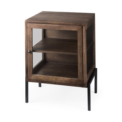 Warner Solid Wood End Table with Storage by Joss and Main