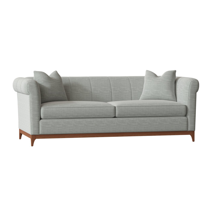 Wade Logan Steffens 89" Rolled Arm Sofa