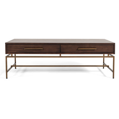 Tillie Sled Coffee Table with Storage by Joss and Main