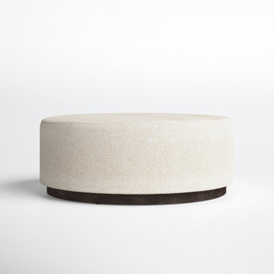 McGee 36" Round Cocktail Ottoman by Joss and Main