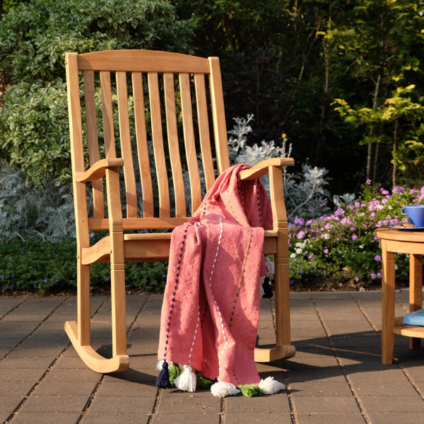 cynthia porch teak rocking chair