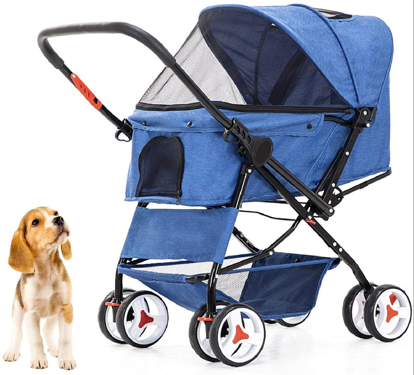 folding dog stroller