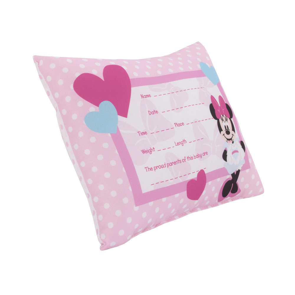 pink polka dot pillowcase