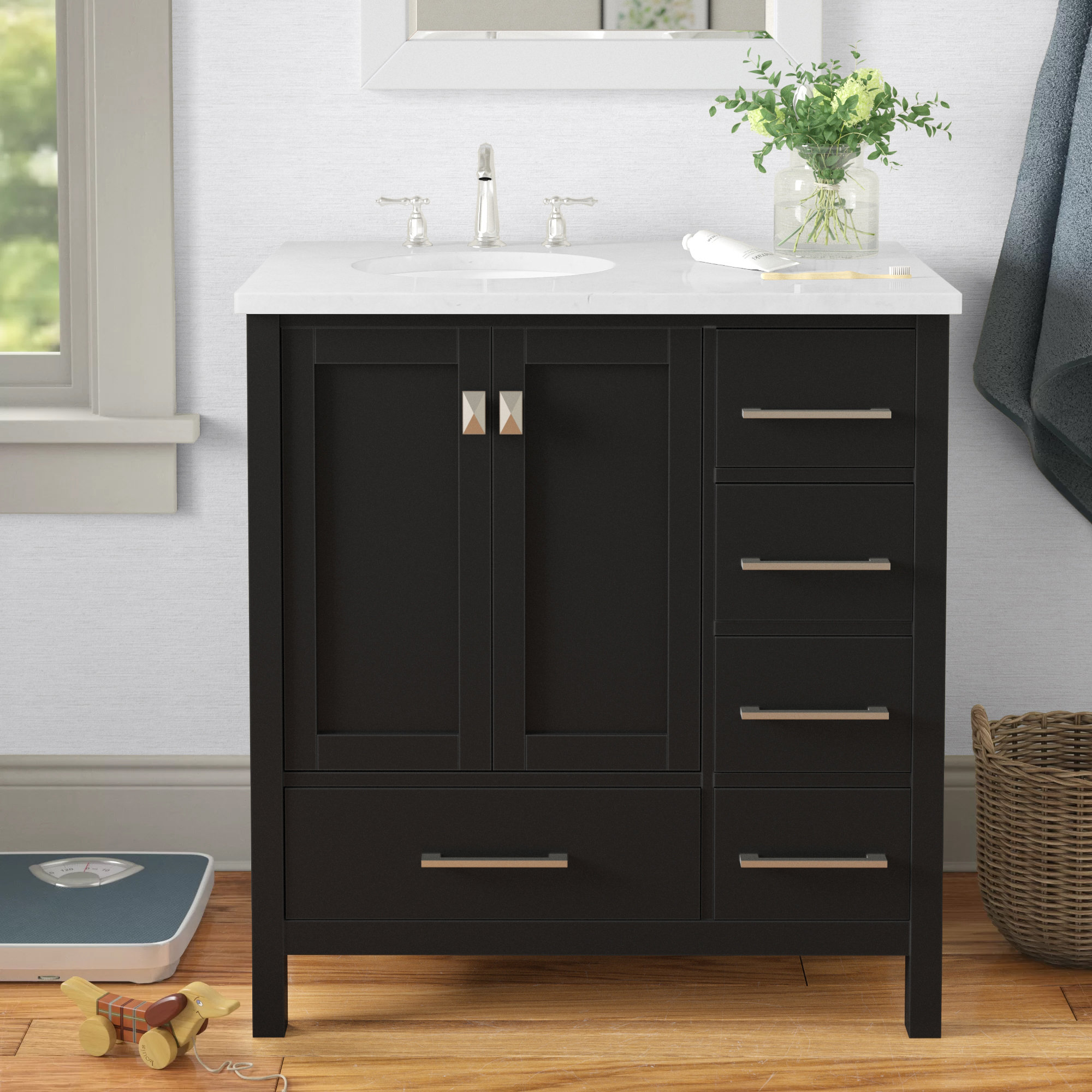 Wayfair | Black Bathroom Vanities You'll Love In 2022