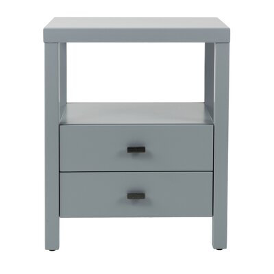 Leflore 2 - Drawer Solid Wood Nightstand by Hashtag Home