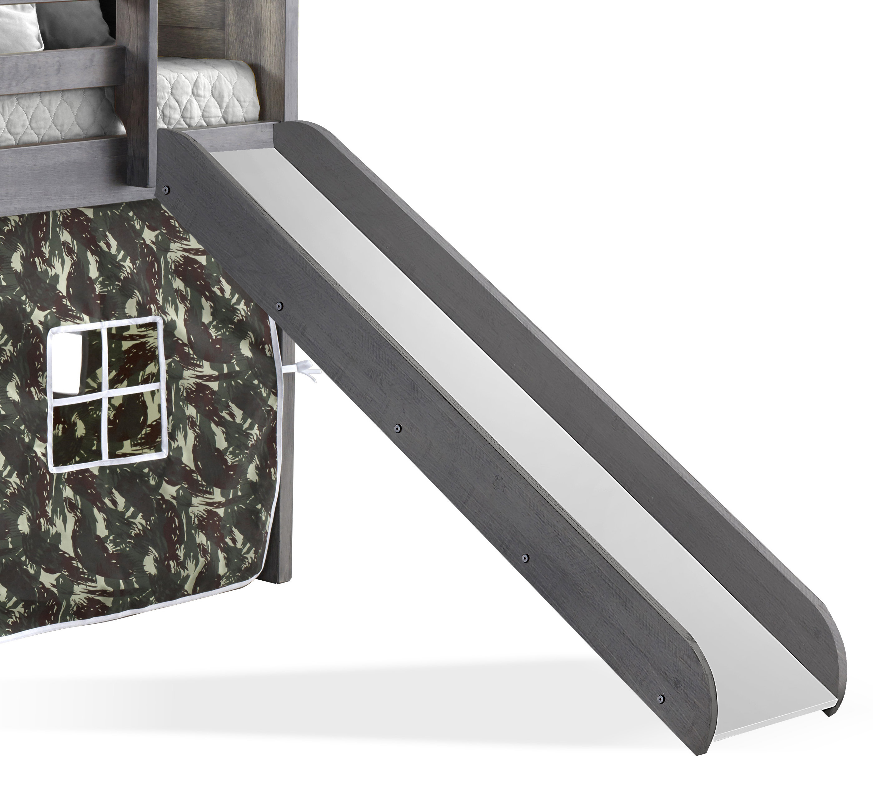 donco loft bed with slide