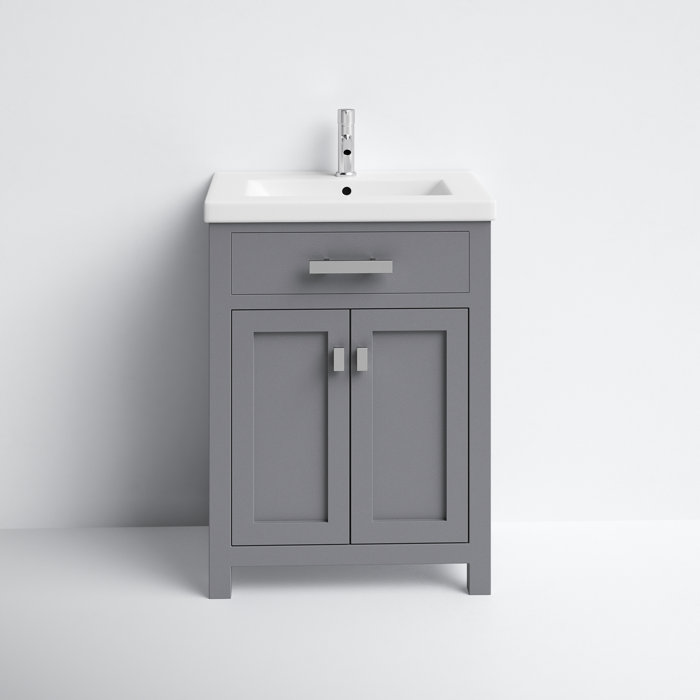 Joss and Main Knighten 24" Single Bathroom Vanity Set