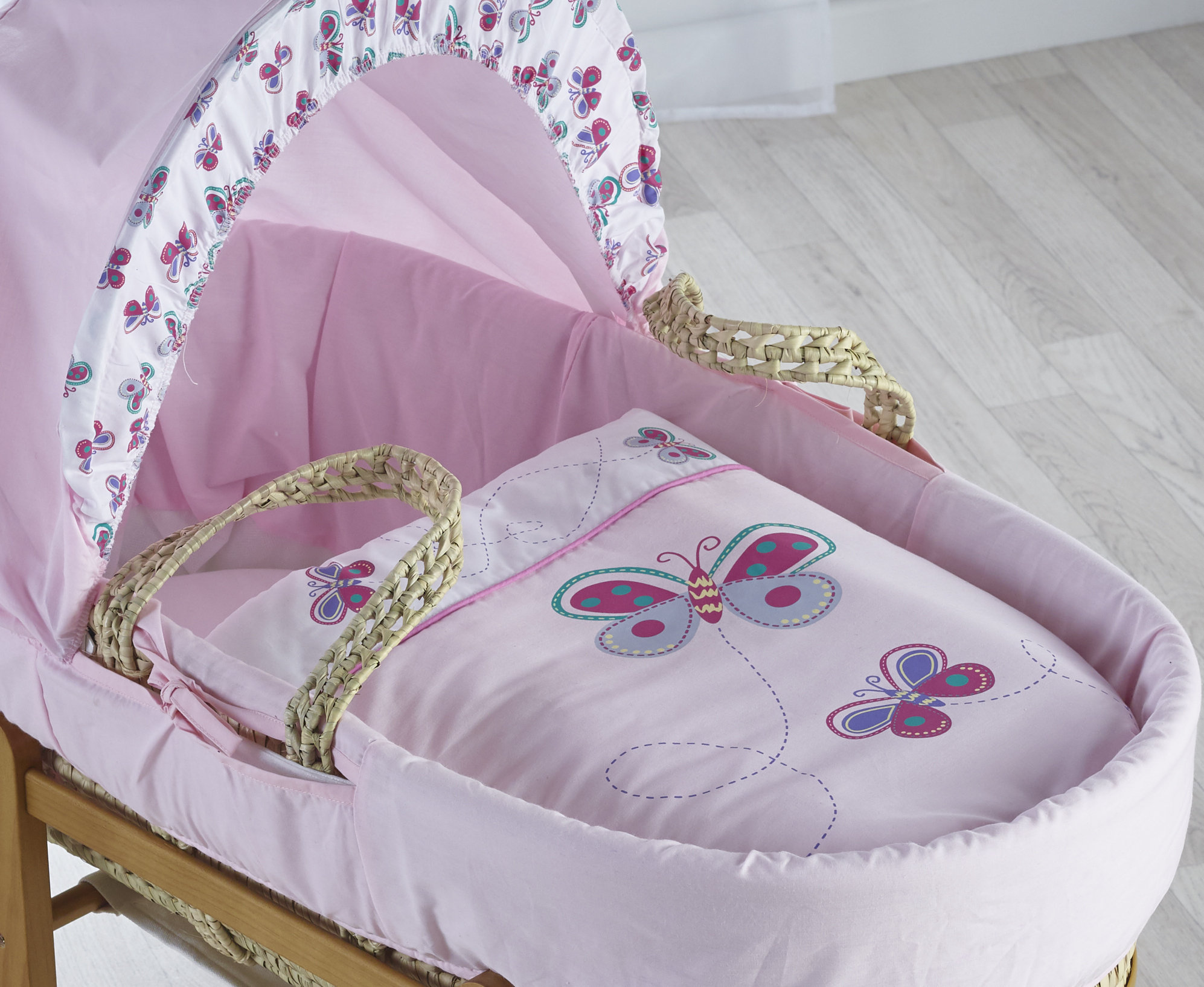 moses basket quilt set
