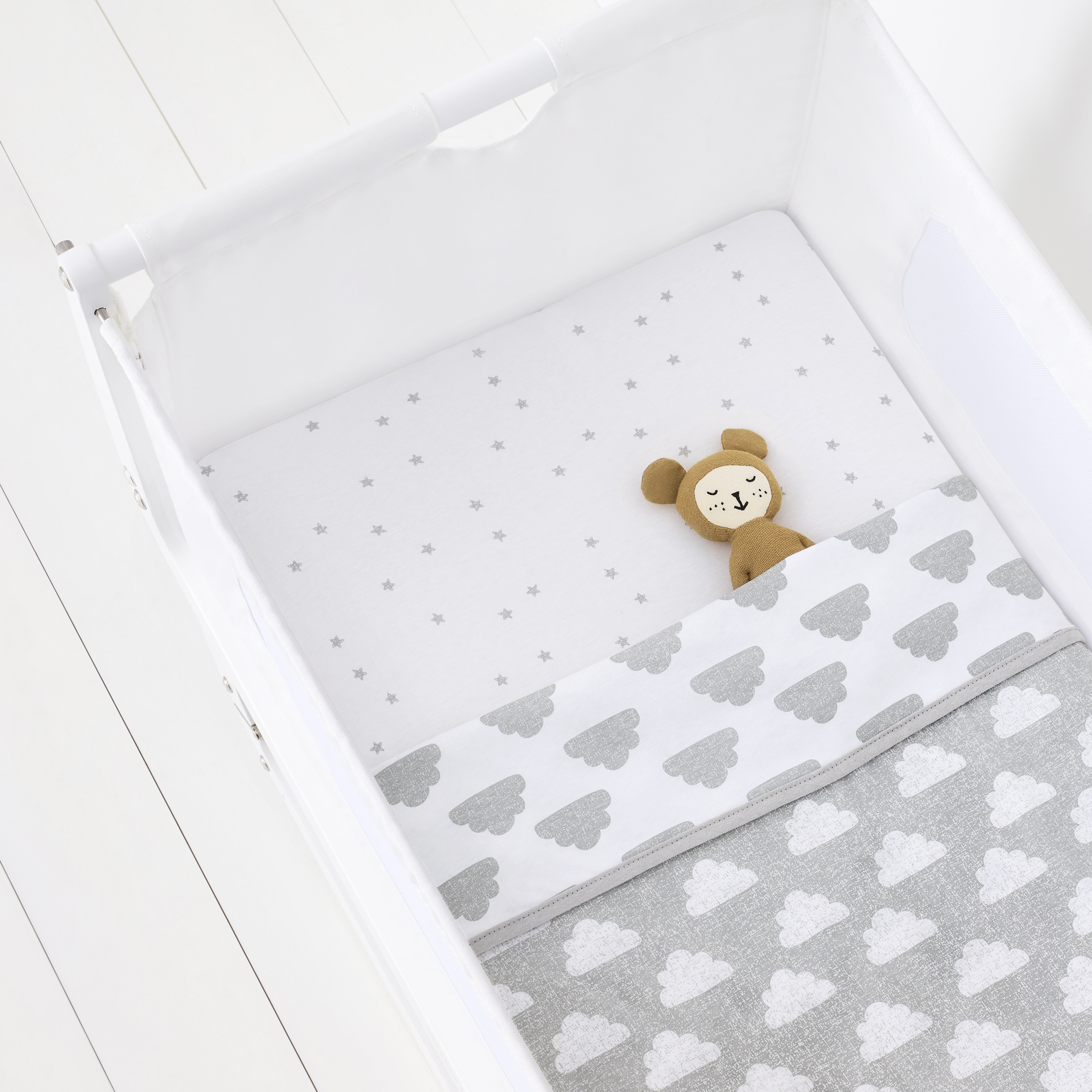 snuz cot bedding