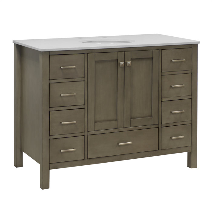 Joss and Main Tilford 48" Single Bathroom Vanity Set