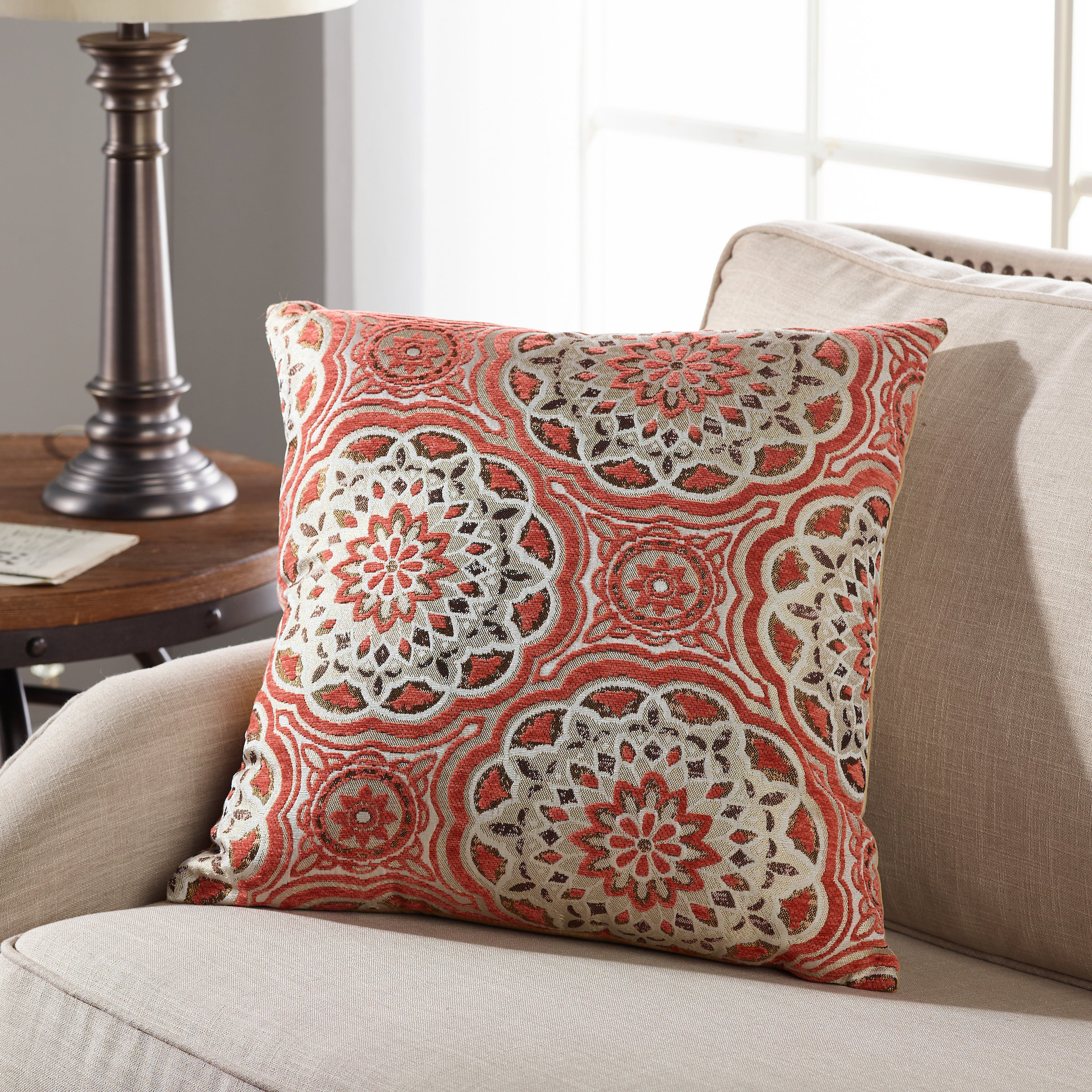 medallion pillow covers