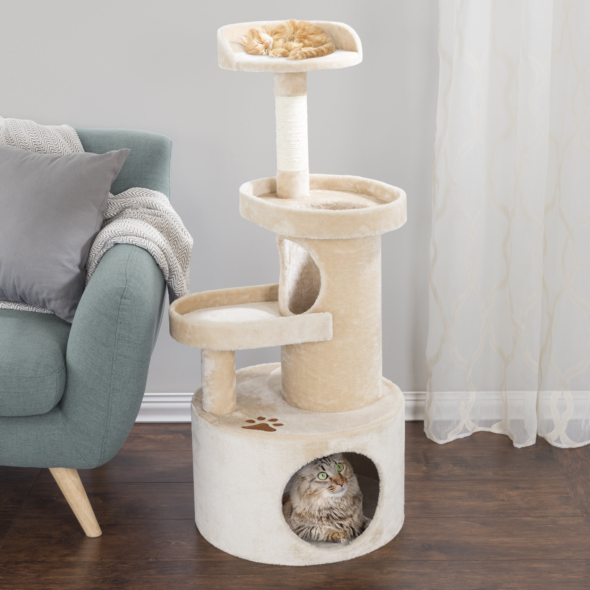 4 tier cat tree