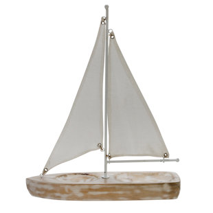 Wooden SUNFISH Model Sailboat Decoration 16"-10 