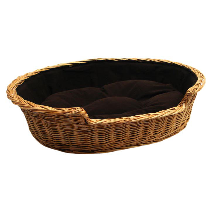 dog basket bed