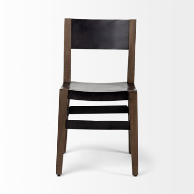 Clukey Side Chair in Black by Gracie Oaks