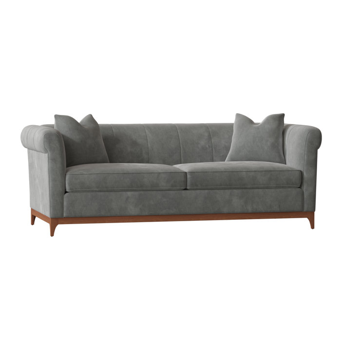 Wade Logan Steffens 89" Rolled Arm Sofa