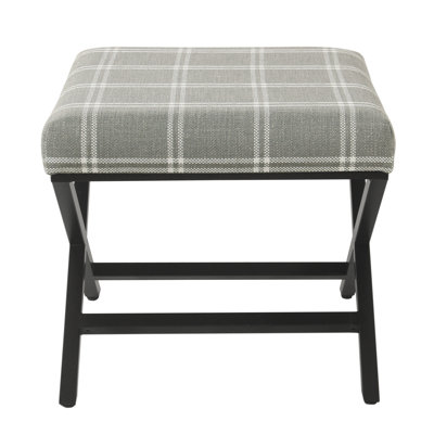 Priscilla 20" Wide Square Geometric Standard Ottoman by Joss and Main