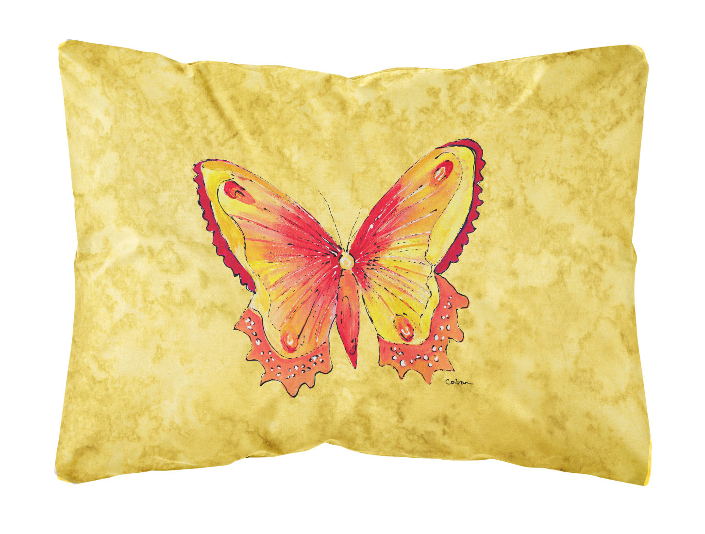 butterfly corner pillow